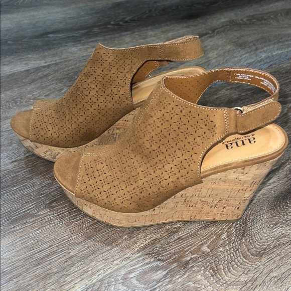 NWT A.N.A Women’s Malik Wedge Sandal Shoes 🌻 - Picture 5 of 10